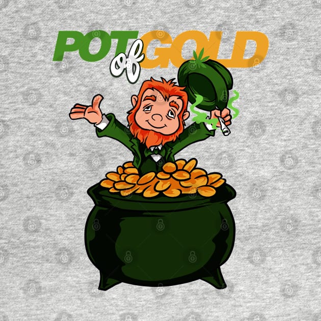 Pot of Gold Tshirt by TonTomDesignz